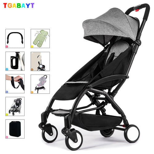 Original yoya lightweight stroller can sit&lie 175 degree folding umbrella trolley ultra-light baby car portable on the airplane