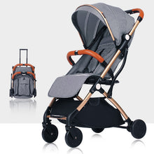 Load image into Gallery viewer, IMBABY Folding Lightweight Baby Stroller For Plane Travel Ultra-light Baby Carriage Baby Prams For Kids Newborns Baby Pushchair