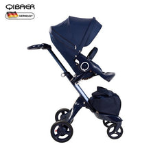 Load image into Gallery viewer, Free ship! Luxury Baby 2 in 1 Stroller High Landscape Portable Baby Carriages Folding Prams For Newborns Travel System Strollers