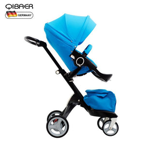 2019 new Luxury 3 in1 Baby Stroller High Landscape Portable Baby Carriages Quick Folding Prams For Newborns Travel System 2 in 1