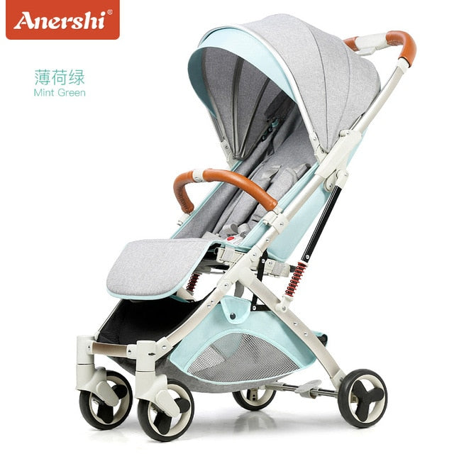 Free installation 5.8kg lightweight stroller can sit reclining ultra light portable folding shock boarding baby stroller