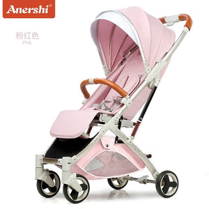 Free installation 5.8kg lightweight stroller can sit reclining ultra light portable folding shock boarding baby stroller