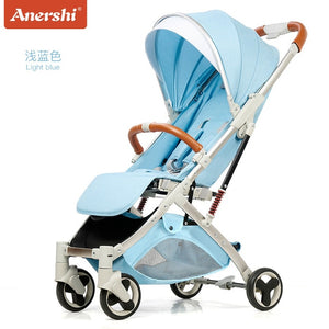 Free installation 5.8kg lightweight stroller can sit reclining ultra light portable folding shock boarding baby stroller