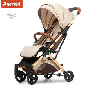 Free installation 5.8kg lightweight stroller can sit reclining ultra light portable folding shock boarding baby stroller