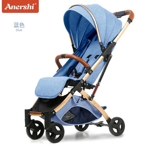 Free installation 5.8kg lightweight stroller can sit reclining ultra light portable folding shock boarding baby stroller