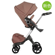 Load image into Gallery viewer, 2019 new High quality 75cm high landscape stroller hand can sit reclining folding shock absorber baby stroller