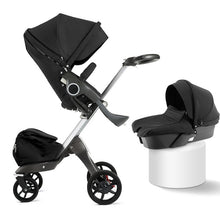 Load image into Gallery viewer, 2019 new High quality 75cm high landscape stroller hand can sit reclining folding shock absorber baby stroller