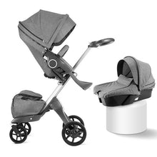 Load image into Gallery viewer, 2019 new High quality 75cm high landscape stroller hand can sit reclining folding shock absorber baby stroller