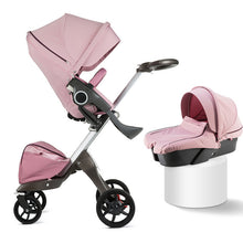 Load image into Gallery viewer, 2019 new High quality 75cm high landscape stroller hand can sit reclining folding shock absorber baby stroller