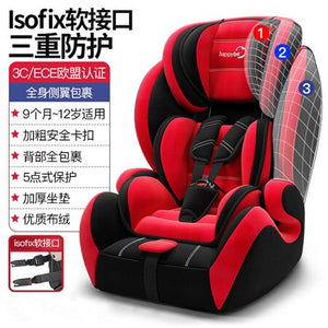 EU certified Baby Car Seat Kids Safety Chair Booster Car Seat Group 1/2/3, 9 month to 12 Years ISOFIX, Get 5 USD coupon