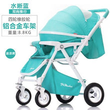 Load image into Gallery viewer, Baby stroller ultra-light with  Mosquito Net Stroller foldable baby trolley