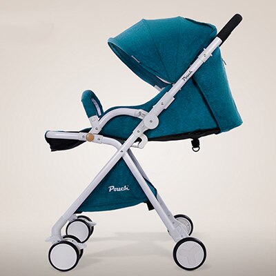 2019 European Baby stroller  high-profile carriage two-way push can be lying and sit baby stroller can be on plane Umbrella car