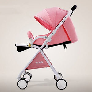2019 European Baby stroller  high-profile carriage two-way push can be lying and sit baby stroller can be on plane Umbrella car