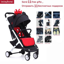 Load image into Gallery viewer, 11free gifts YOYAPLUS-3 baby stroller 5.8kg fold Umbrella carts  bebe stroller newborn travel baby stroller 2019 new