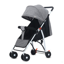 Load image into Gallery viewer, Wholesale Baby Stroller Folding Portable Ultra Light Multifunctional Umbrella Car Can Lie On The Baby&#39;s Four Wheeled Cart