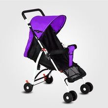 Load image into Gallery viewer, Wholesale Baby Stroller Folding Portable Ultra Light Multifunctional Umbrella Car Can Lie On The Baby&#39;s Four Wheeled Cart